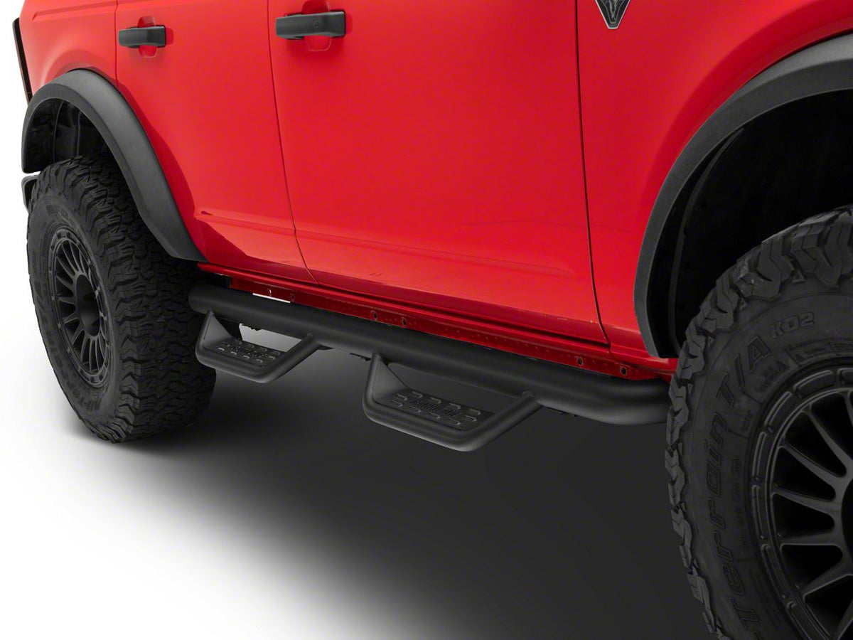 2021-2026 Ford Bronco 4-Door Tubular Drop Steps | Barricade