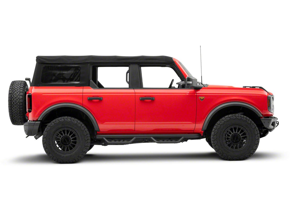 2021-2026 Ford Bronco 4-Door Tubular Drop Steps | Barricade