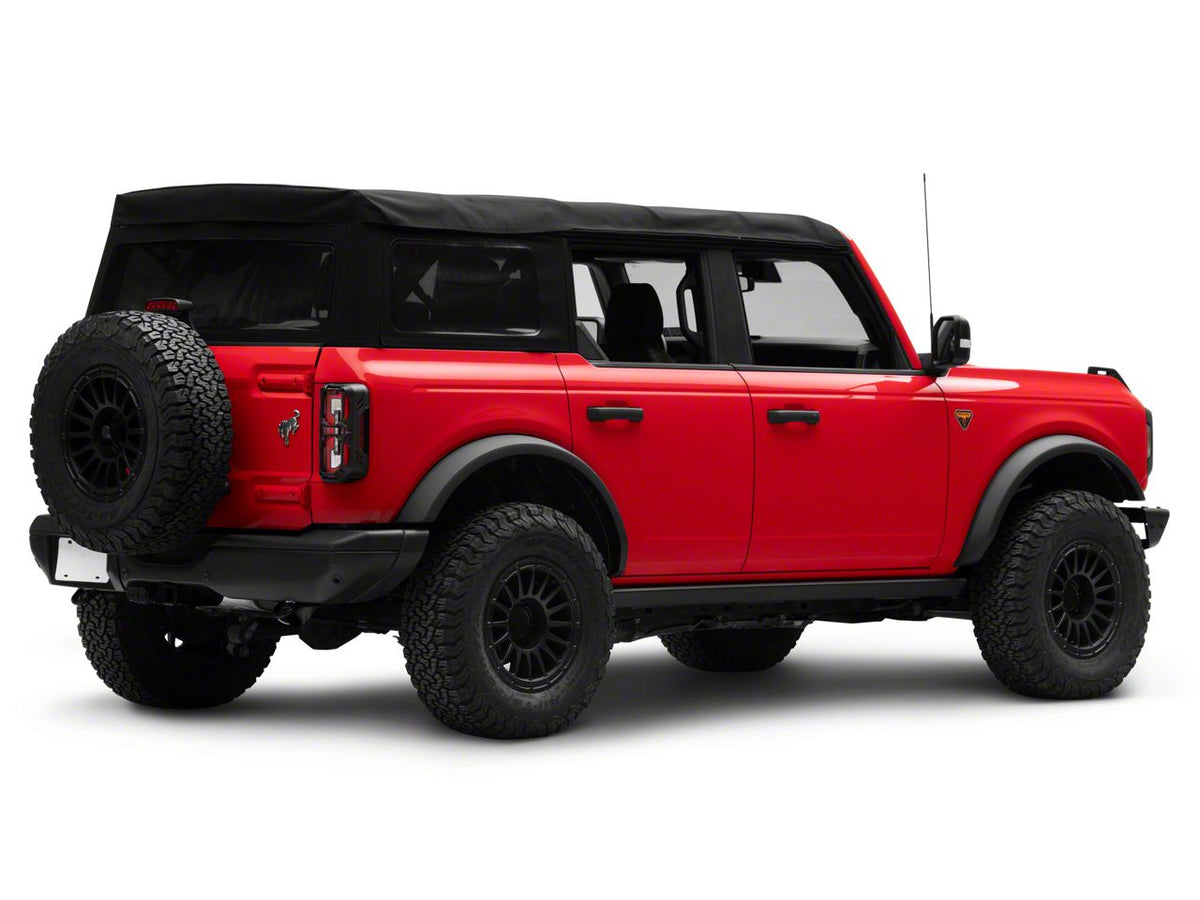 RedRock Tail Light Guards - Matte Black for Ford Bronco - view 2
