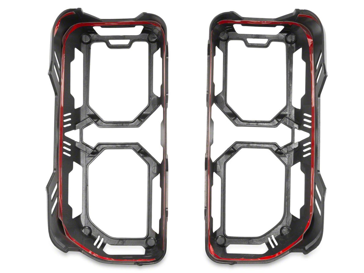 RedRock Tail Light Guards - Matte Black for Ford Bronco - view 7