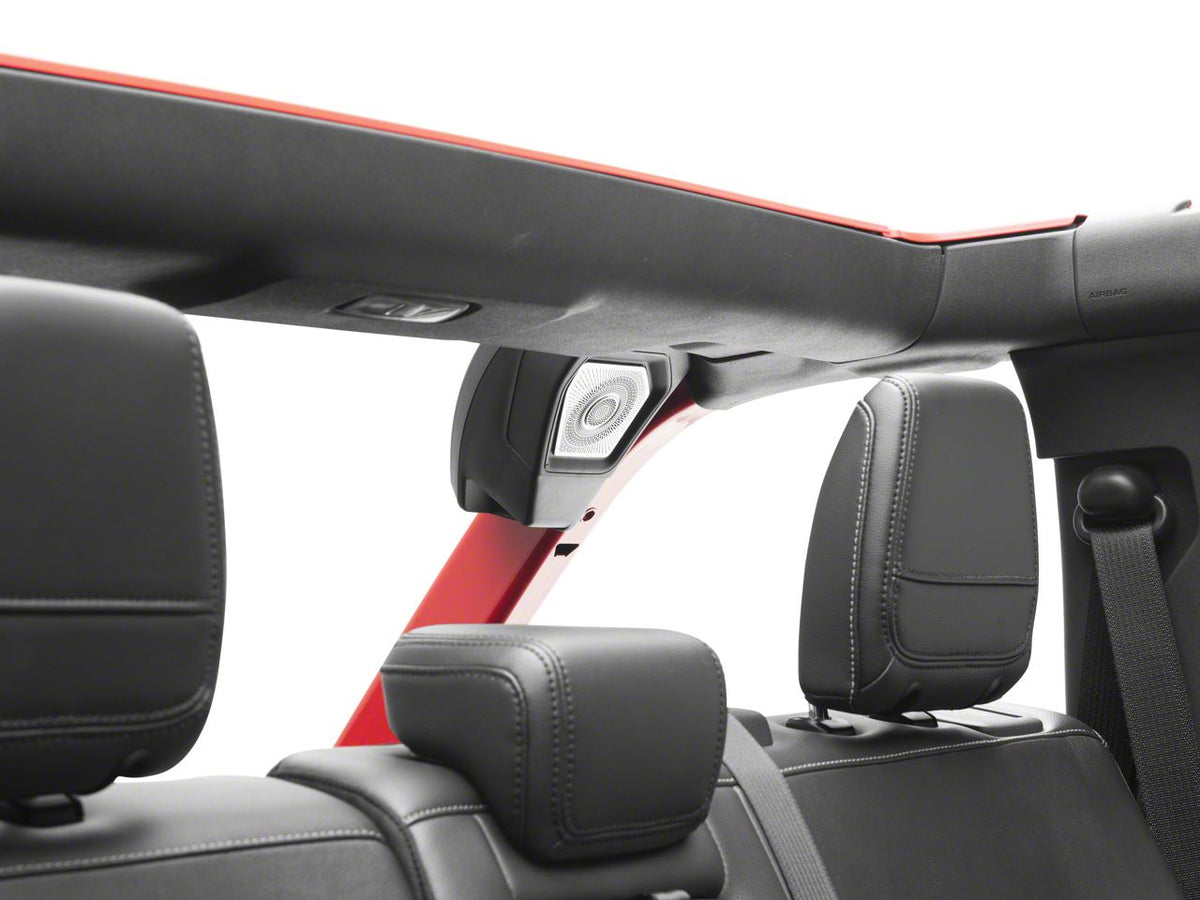RedRock Cargo Speaker Cover Kit - Stainless for Ford Bronco - view 2