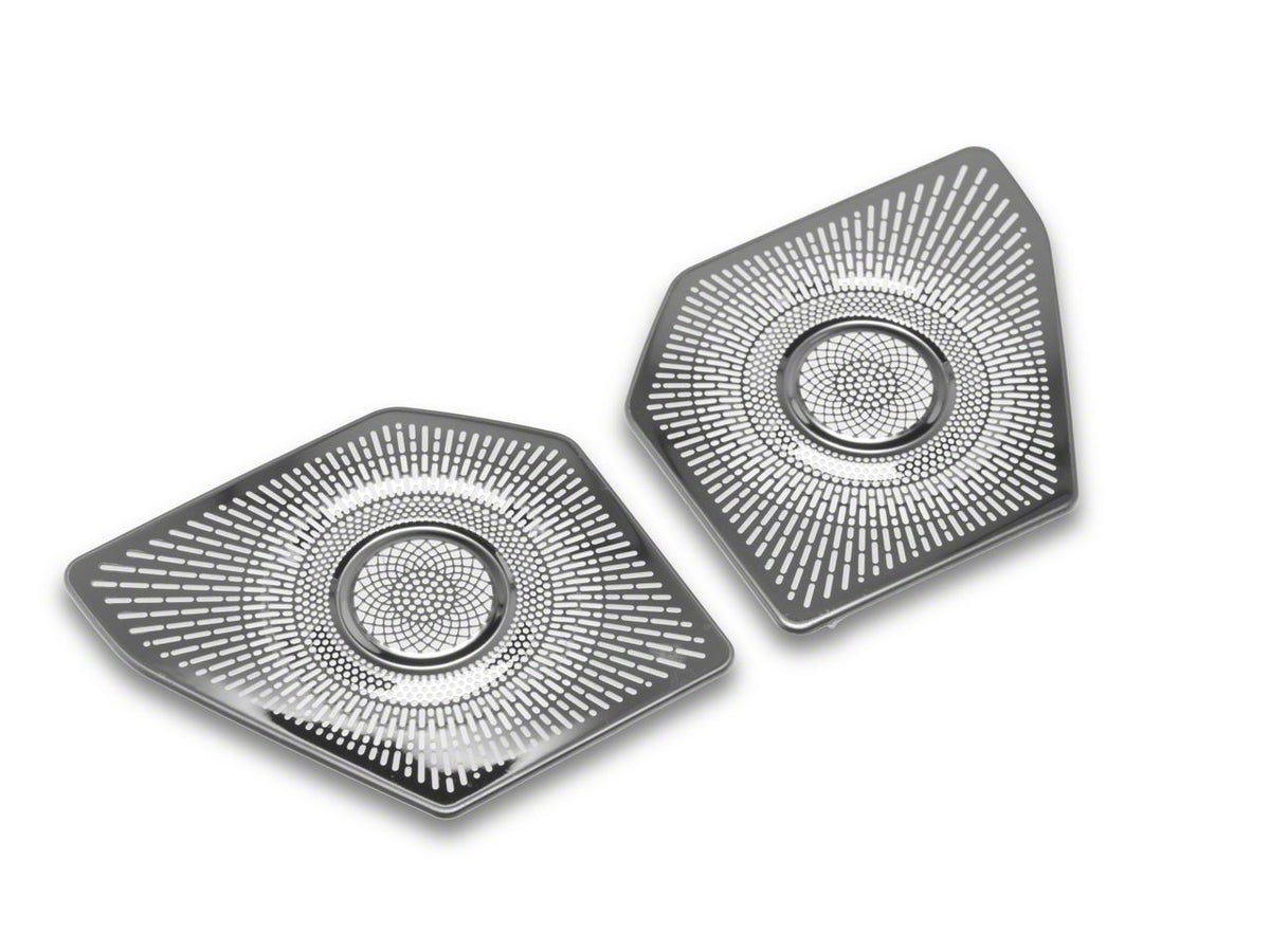 RedRock Cargo Speaker Cover Kit - Stainless for Ford Bronco - view 4