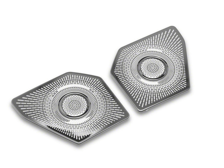 RedRock Cargo Speaker Cover Kit - Stainless for Ford Bronco - view 4