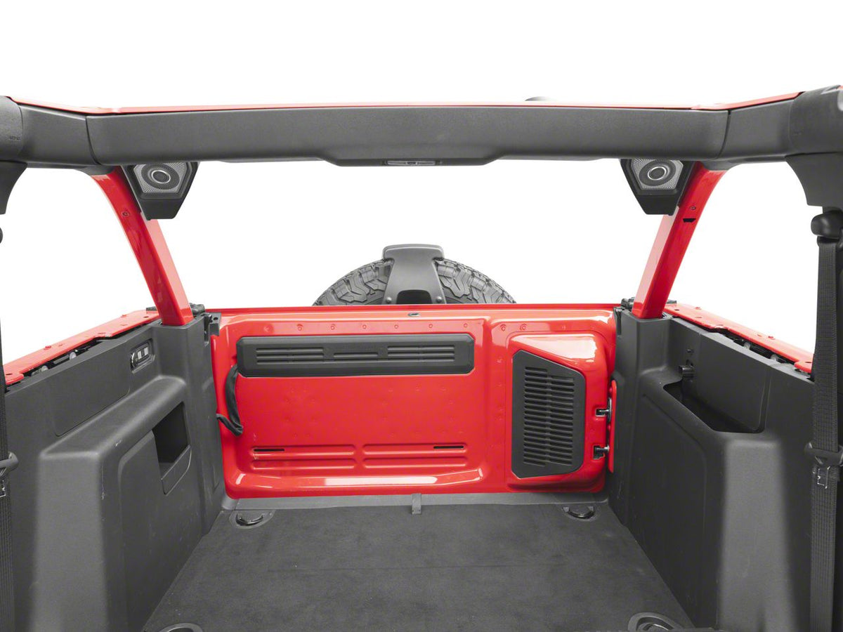 RedRock Cargo Speaker Cover Kit - Stainless for Ford Bronco - view 3