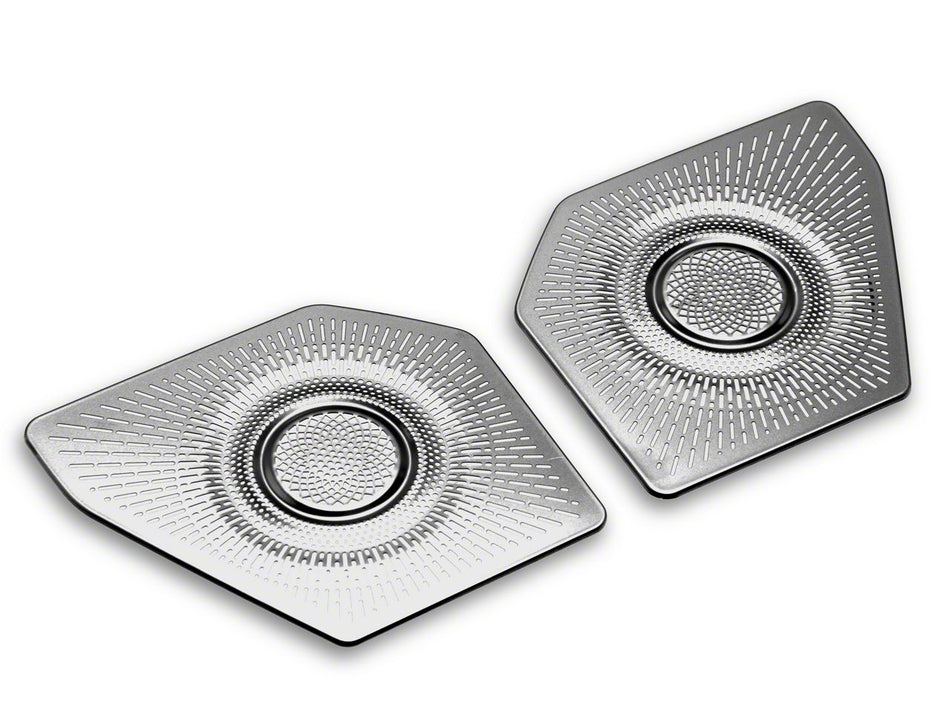RedRock Cargo Speaker Cover Kit - Black Titanium for Ford Bronco - view 4