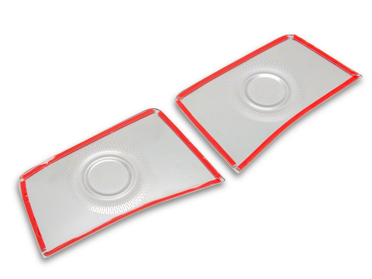 RedRock Dash Speaker Cover Kit - Stainless for Ford Bronco - view 6