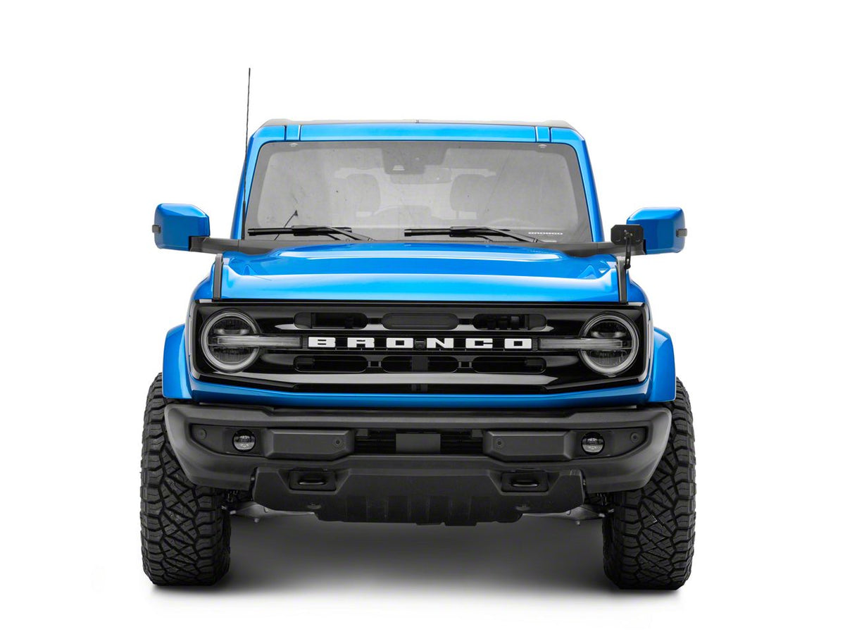 RedRock Auxiliary Mirror for OE Hood Bracket Attachment for Ford Bronco - view 4