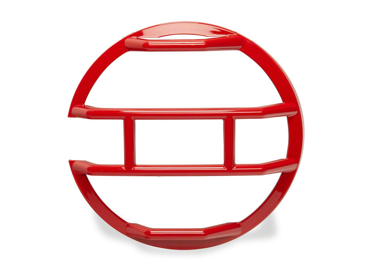 RedRock Off-Road Headlight Guards - Red for Ford Bronco - view 7