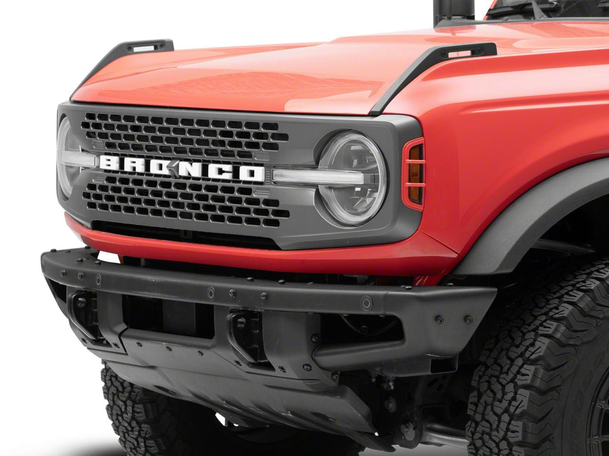 RedRock Off-Road Side Marker Guards - Red for Ford Bronco - view 2