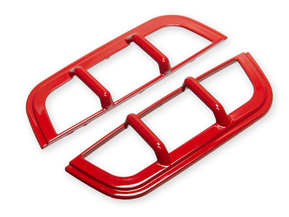 RedRock Off-Road Side Marker Guards - Red for Ford Bronco - view 4