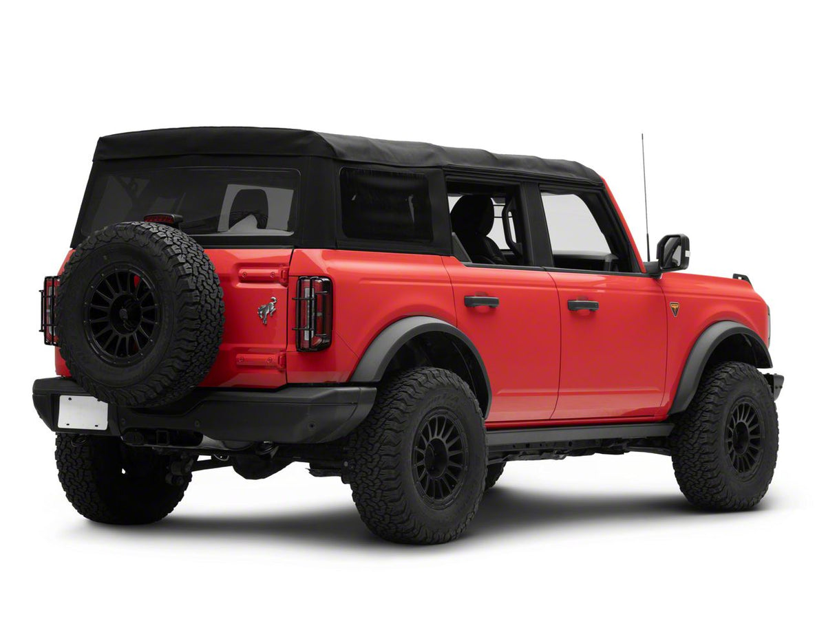 RedRock Off-Road Tail Light Guards - Black for Ford Bronco - view 2