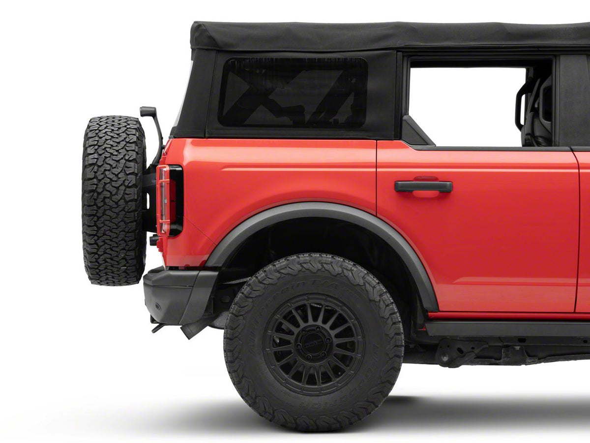 RedRock Off-Road Tail Light Guards - Red for Ford Bronco - view 4