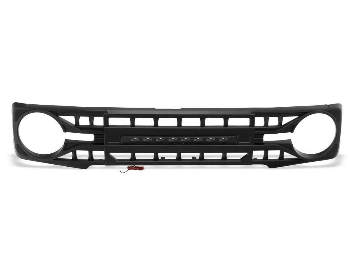 RedRock Armor Grille with Off-Road LED Lighting for Ford Bronco - view 7