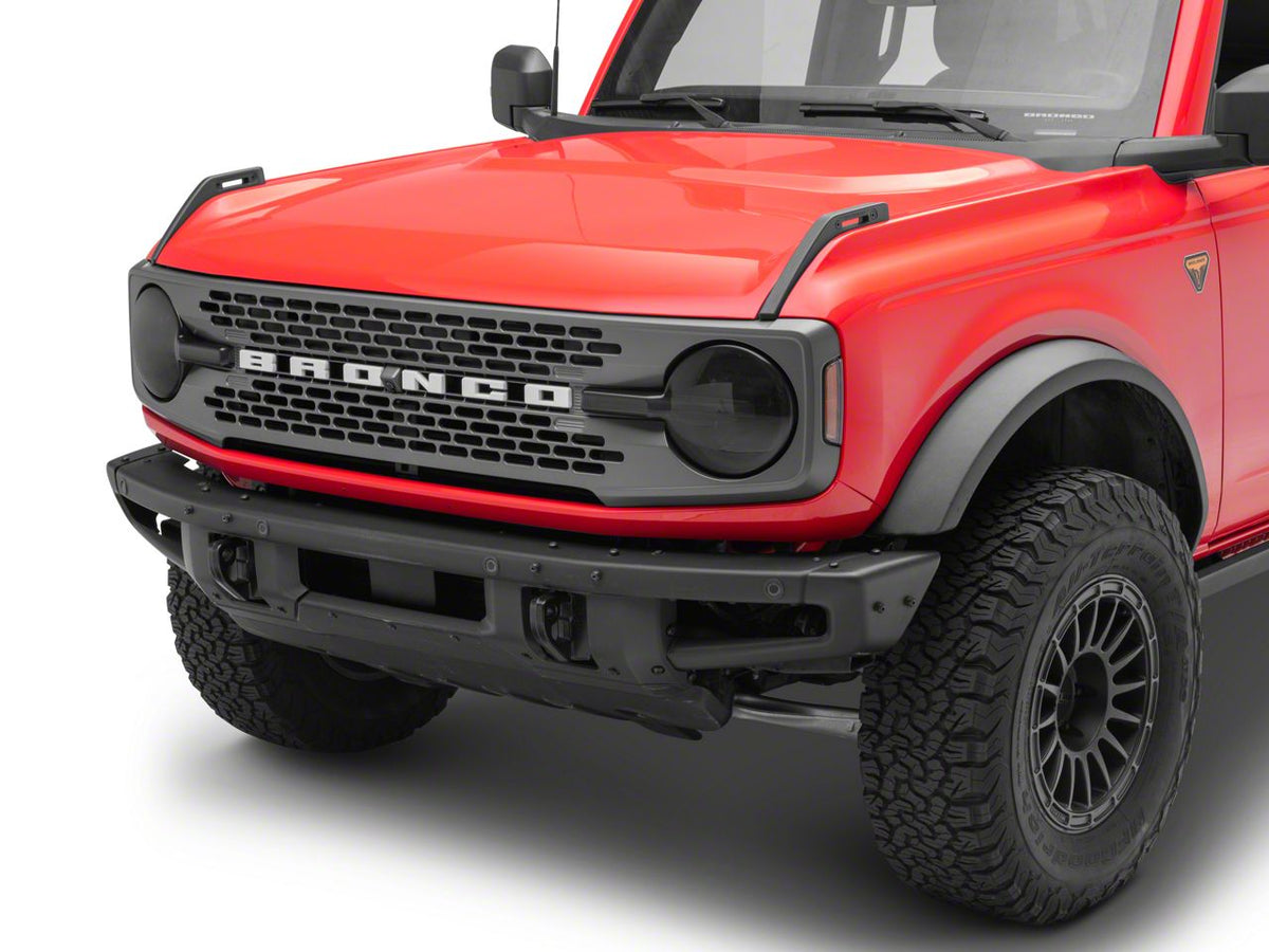 RedRock Headlight Covers - Smoked for Ford Bronco - view 2