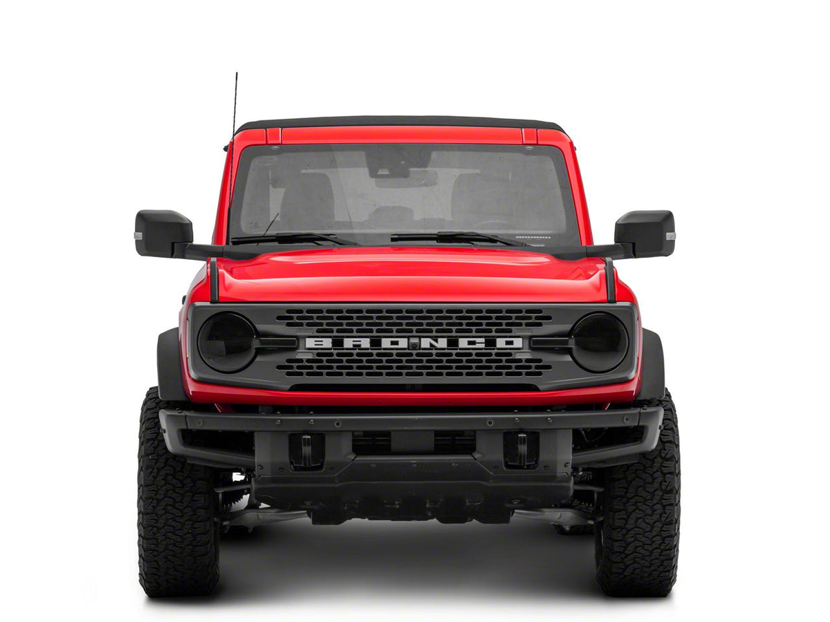 RedRock Headlight Covers - Smoked for Ford Bronco - view 4