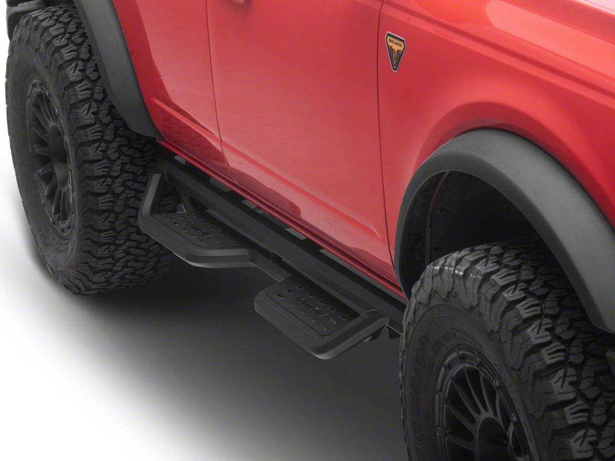2021-2026 Ford Bronco 4-Door Drop Side Step Bars | Barricade TCX