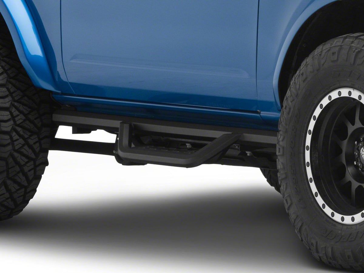 2021-2026 Ford Bronco 2-Door Drop Side Step Bars | Barricade TCX
