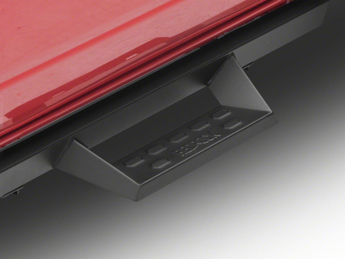 RedRock 4-Inch Drop TC1 Running Boards - Textured Black for Ford Bronco - view 2