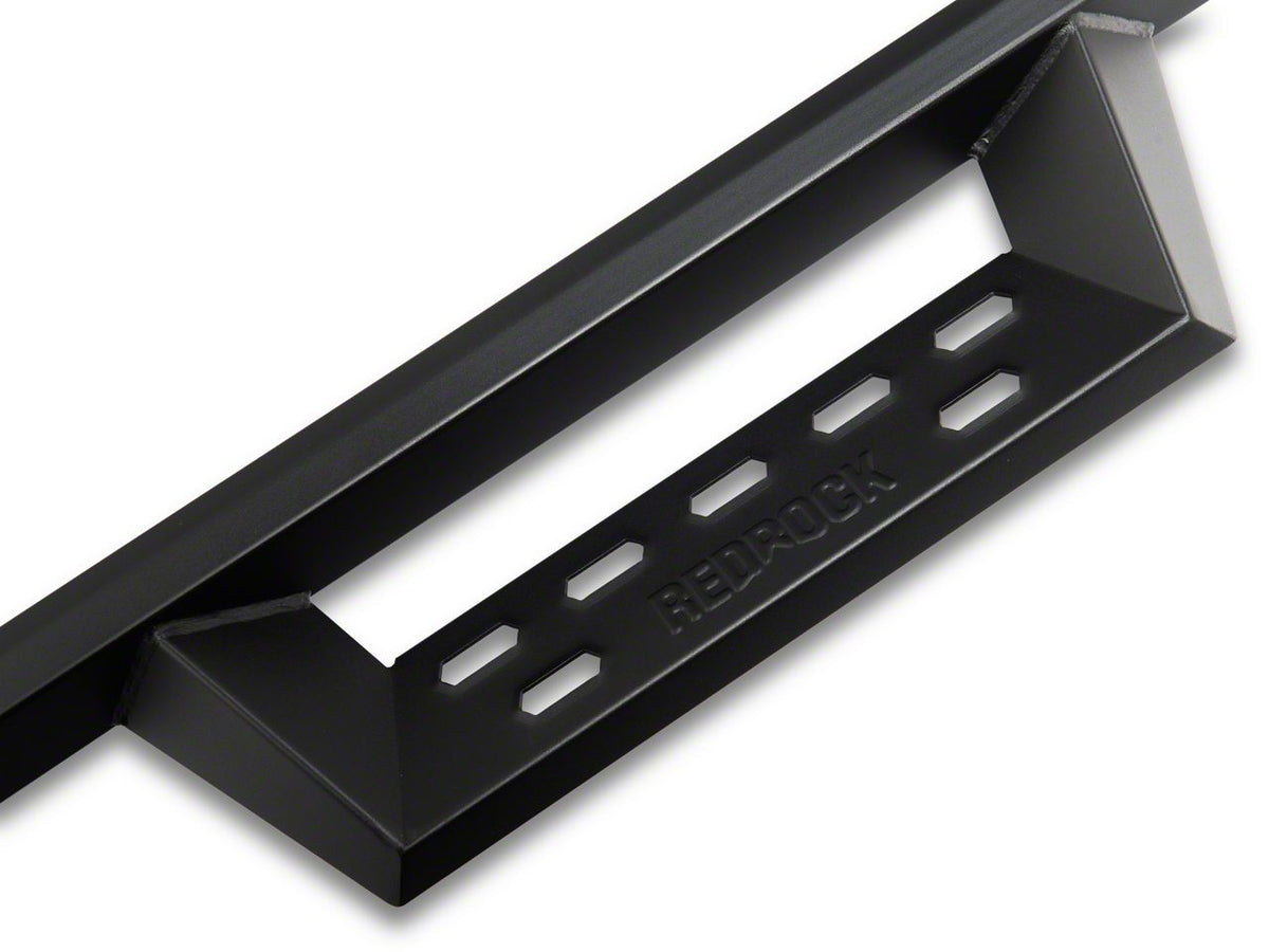 RedRock 4-Inch Drop TC1 Running Boards - Textured Black for Ford Bronco - view 9