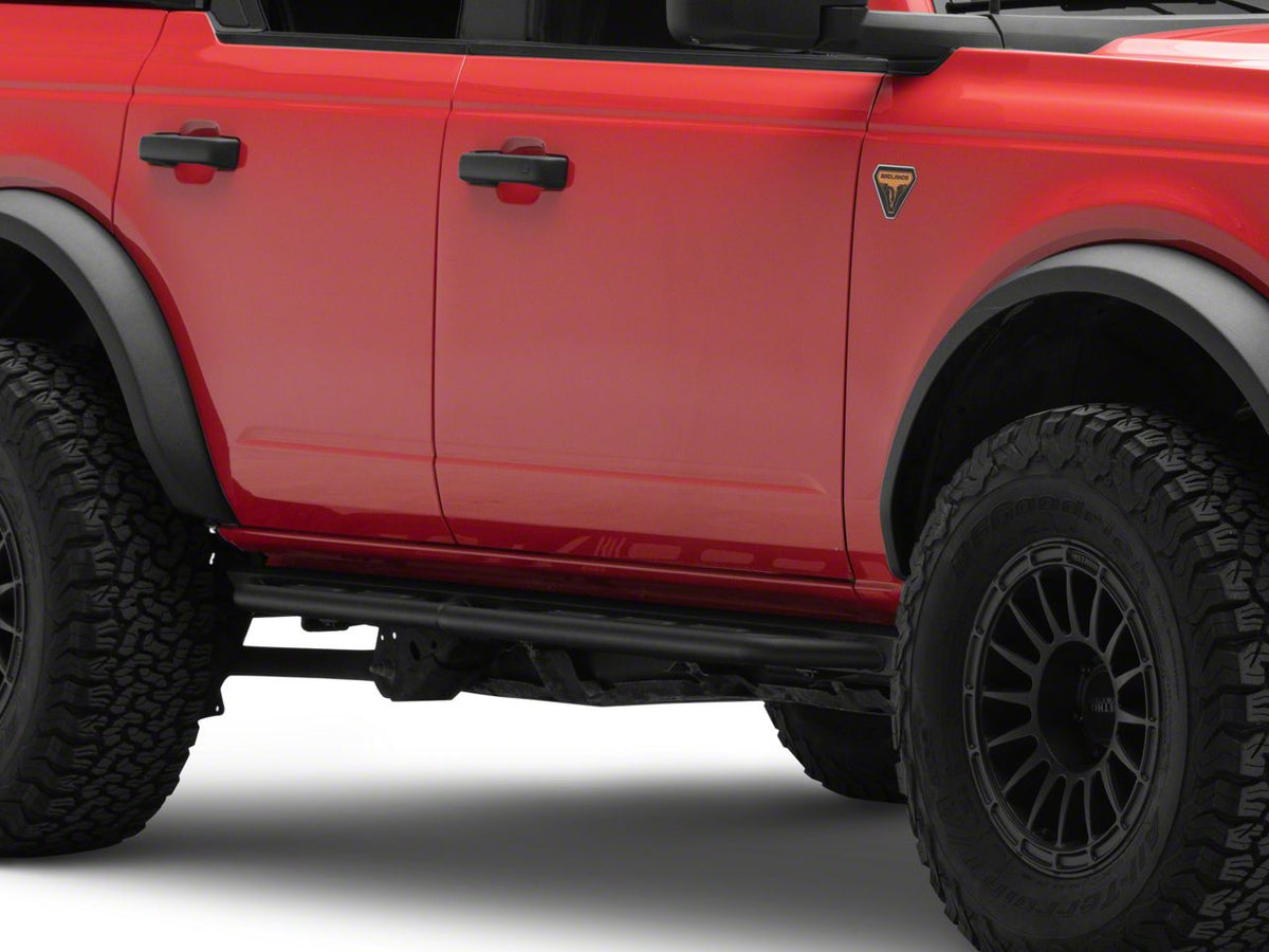 RedRock TC3 HD Rocker Steps - Textured Black for Ford Bronco - view 4