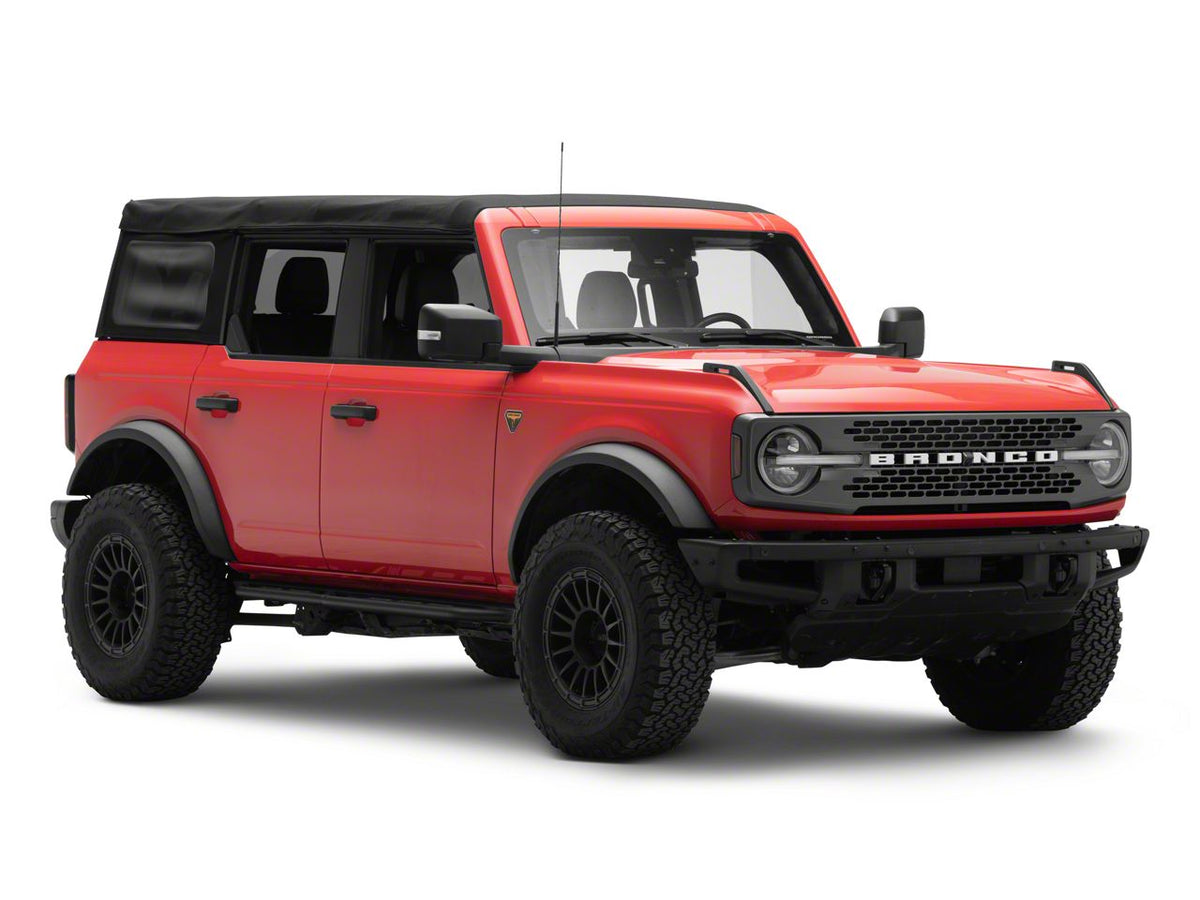 RedRock TC3 HD Rocker Steps - Textured Black for Ford Bronco - view 5