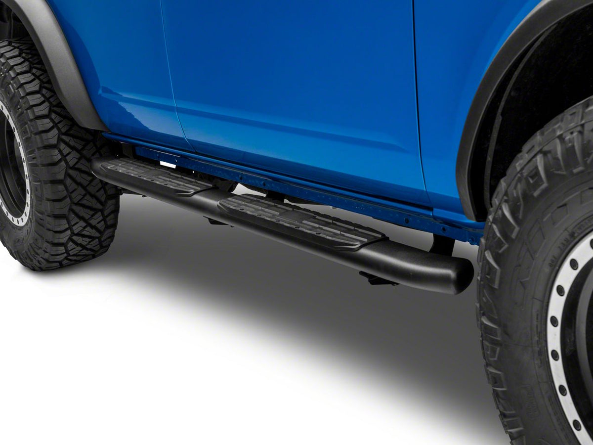 RedRock PNC Side Step Bars - Textured Black for Ford Bronco - view 3
