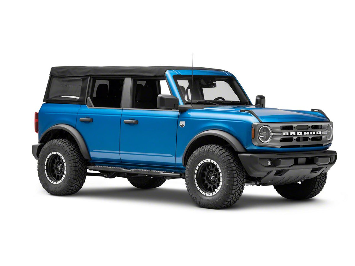 RedRock PNC Side Step Bars - Textured Black for Ford Bronco - view 4