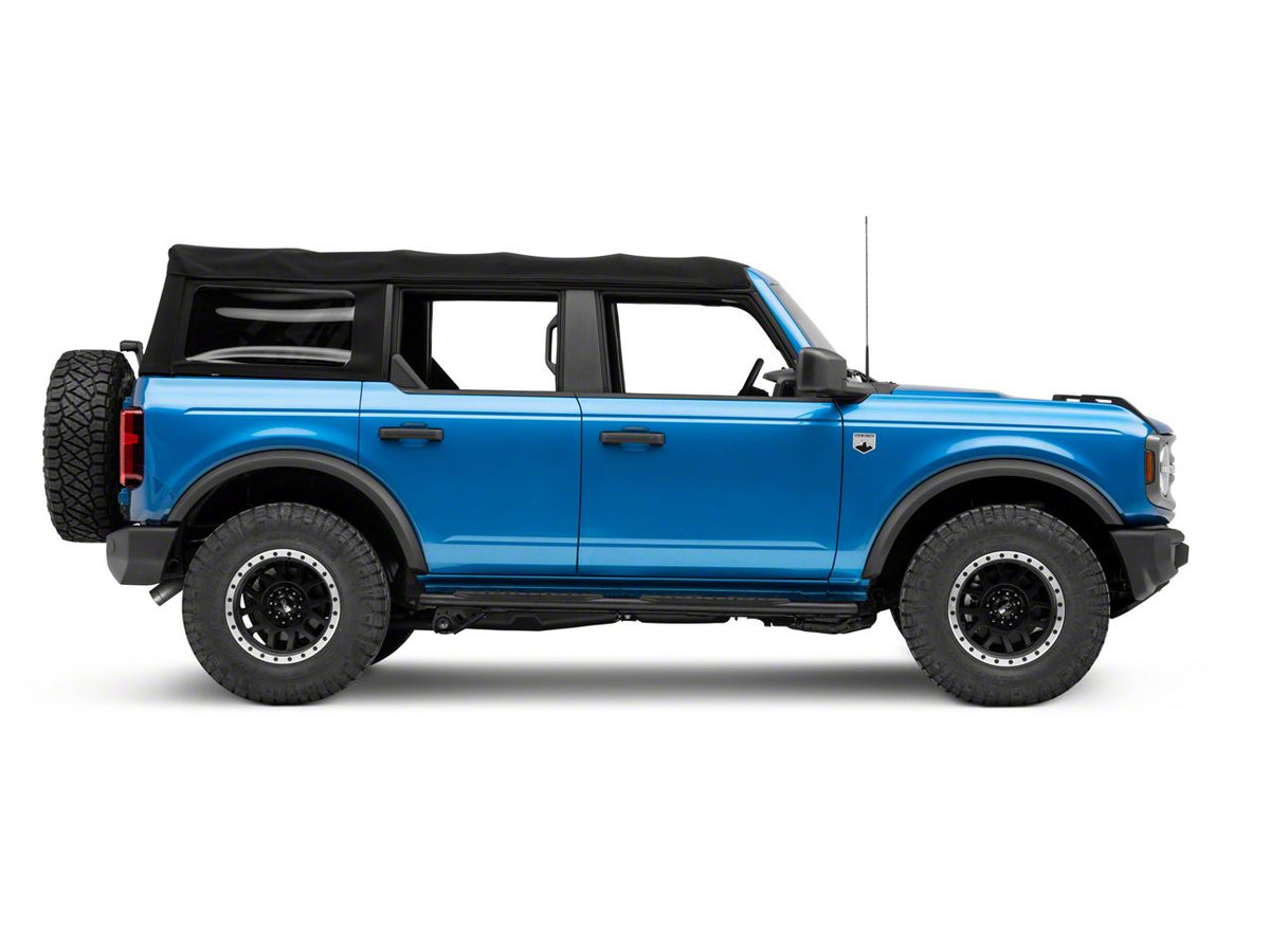 RedRock PNC Side Step Bars - Textured Black for Ford Bronco - view 5