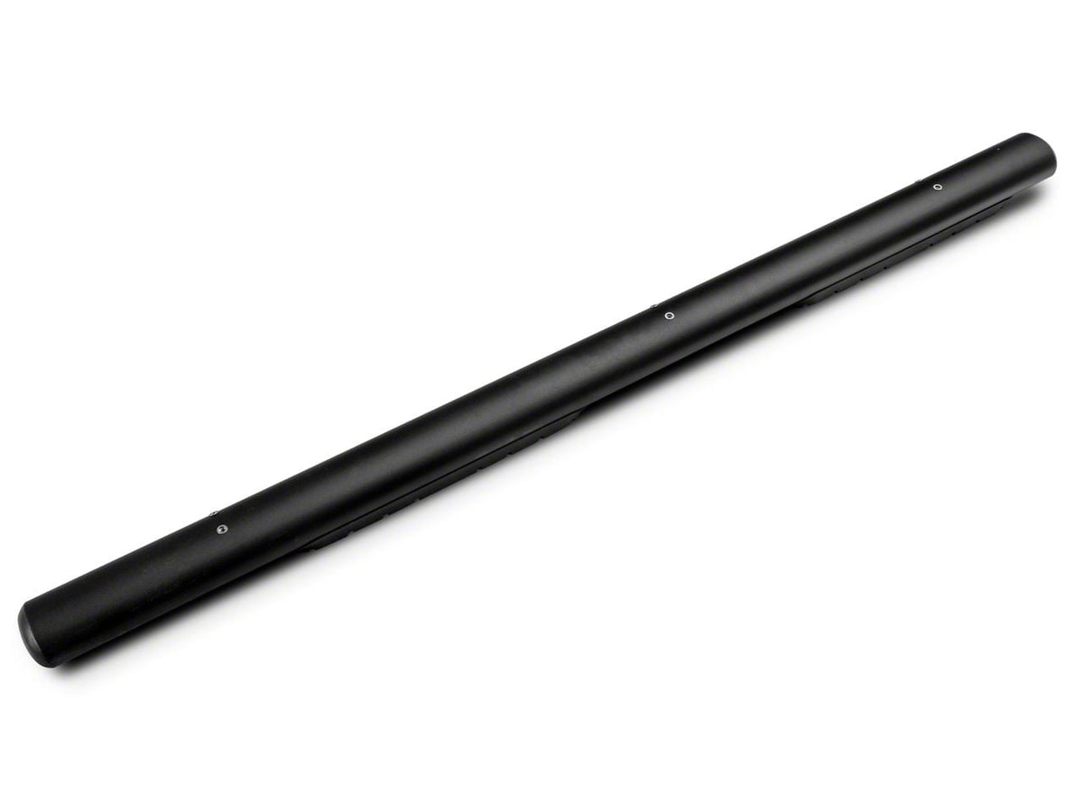 2021-2026 Ford Bronco 4-Door Oval Straight Side Step Bars - Light Textured Black | Barricade