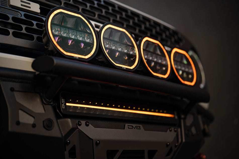 20-Inch Dual Row LED Light Bar with Halo | DV8 Offroad Elite Series