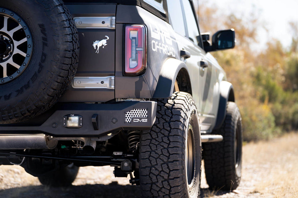 2021-2026 Ford Bronco Rear Bumper | DV8 Offroad MTO Series