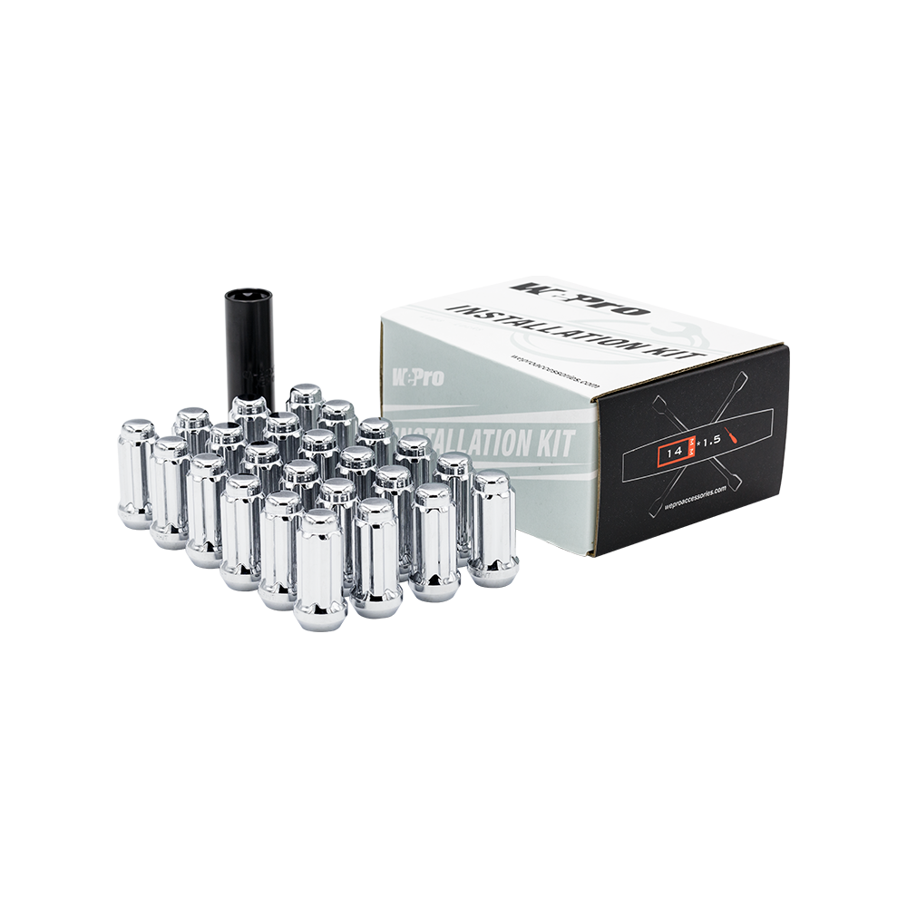 2021-2026 Ford Bronco Lug Nut Kit (24 pc) | WePro Spline Drive