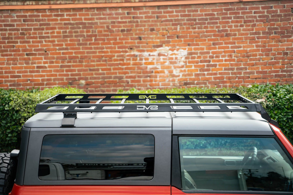 2021-2026 Ford Bronco Roof Rack 2-Door Hard Top | DV8 Offroad