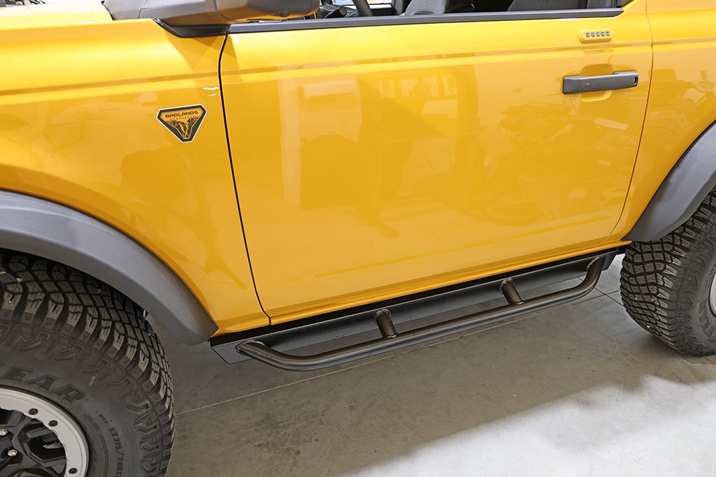 2021-2026 Ford Bronco 2-Door Tube Rock Sliders