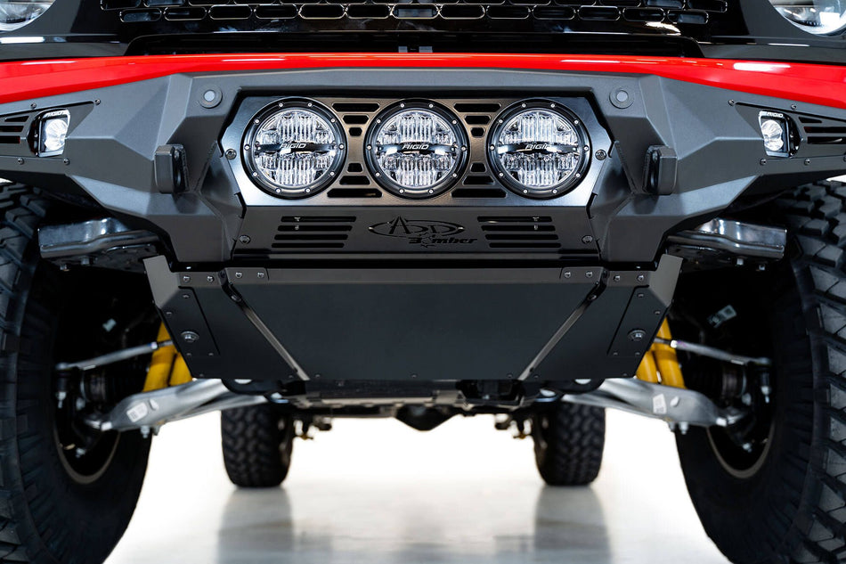 2021-2026 Ford Bronco Bomber/Krawler Front Bumper Skid Plate | Addictive Desert Designs