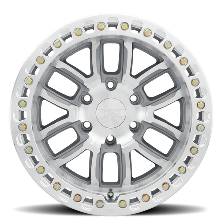 2021-2026 Ford Bronco 17x9 Beadlock Wheel - THRET Offroad Maze 602 Machined Face View