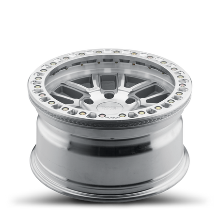 2021-2026 Ford Bronco 17x9 Beadlock Wheel - THRET Offroad Maze 602 Machined Angle View