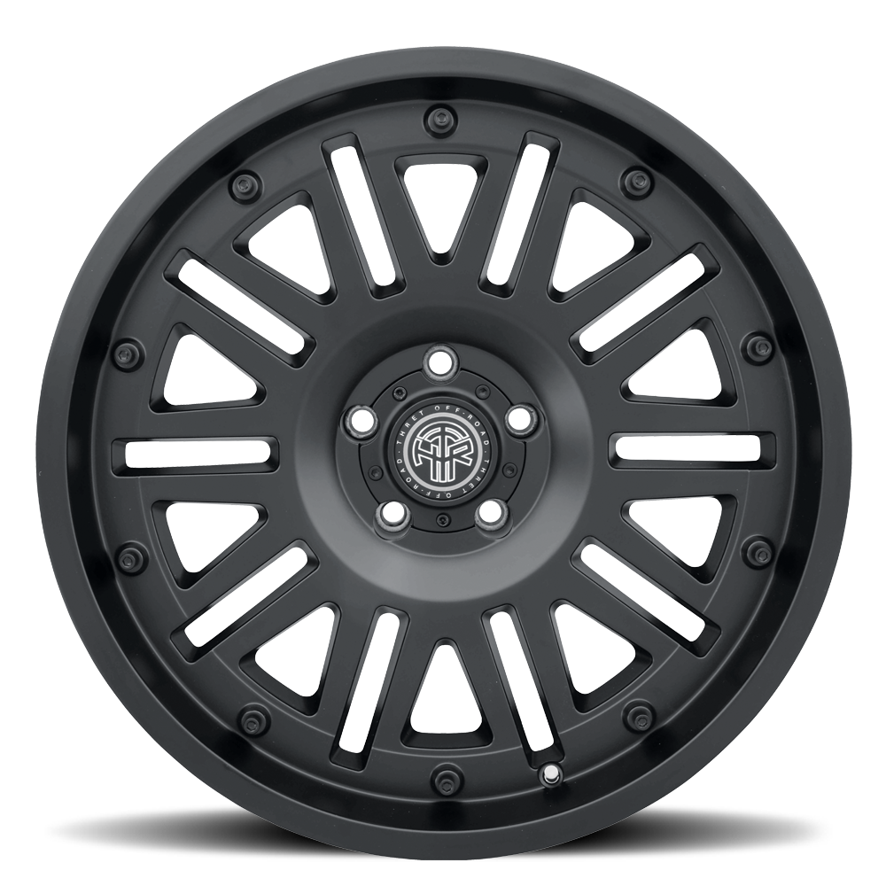 2021-2026 Ford Bronco Wheel - THRET Offroad 701 Storm Satin Black Side View