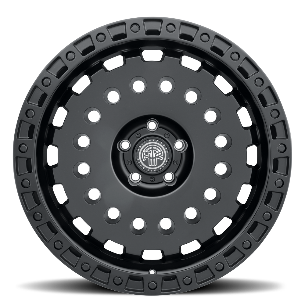 2021-2026 Ford Bronco Wheel - THRET Offroad 702 Firewall Satin Black Side View