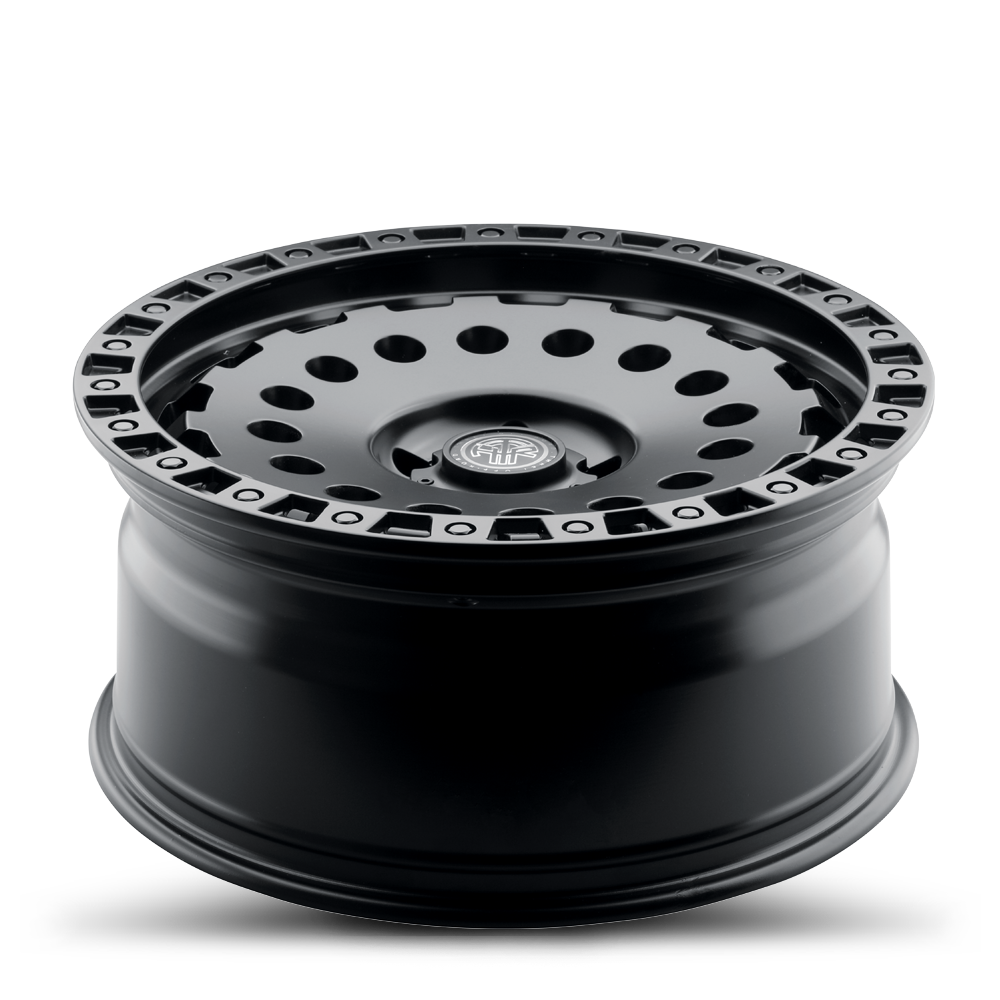 2021-2026 Ford Bronco Wheel - THRET Offroad 702 Firewall Satin Black Angle View