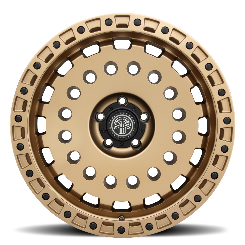 2021-2026 Ford Bronco Wheel - THRET Offroad 702 Firewall Bronze Side View