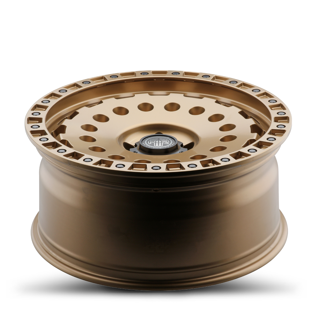 2021-2026 Ford Bronco Wheel - THRET Offroad 702 Firewall Bronze Angle View
