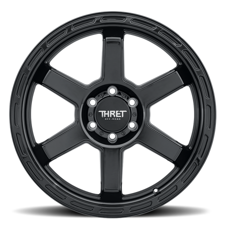 THRET Offroad 703 Thunder Gloss Black wheel side view