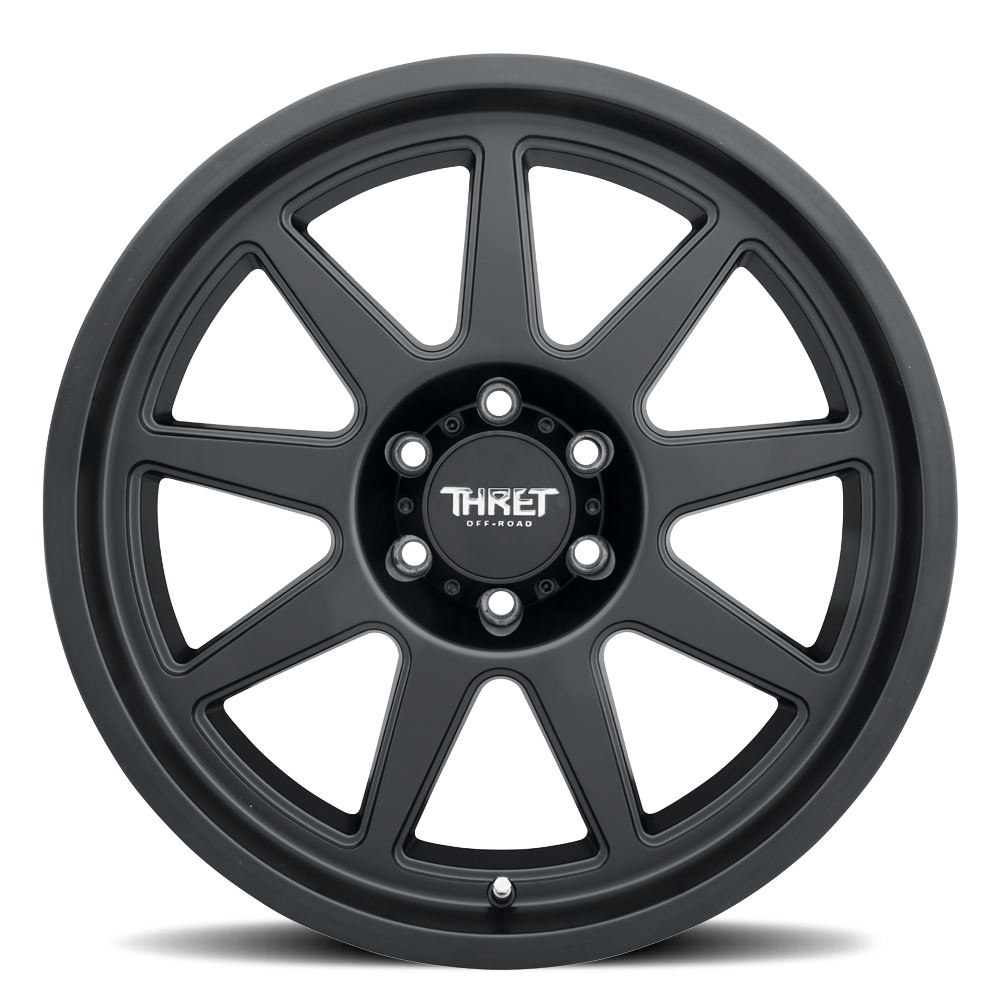 2021-2026 Ford Bronco Wheel - THRET Offroad 705 Flood Satin Black Side View