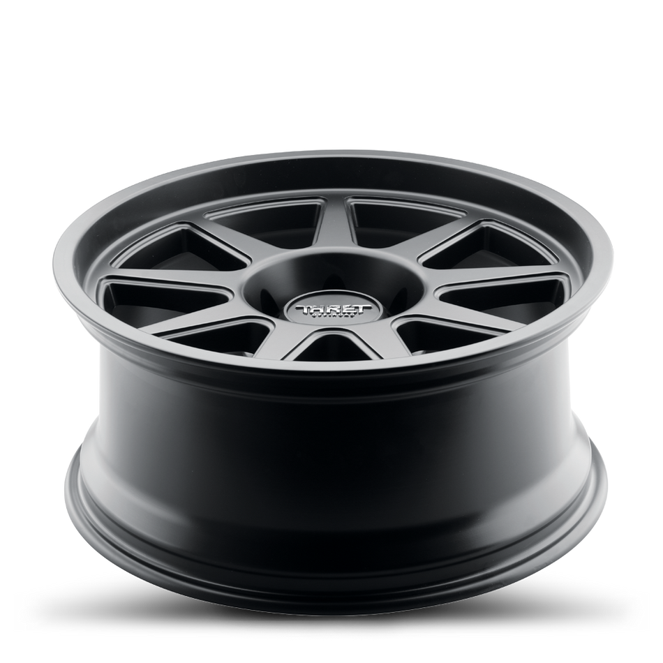 2021-2026 Ford Bronco Wheel - THRET Offroad 705 Flood Satin Black Angle View