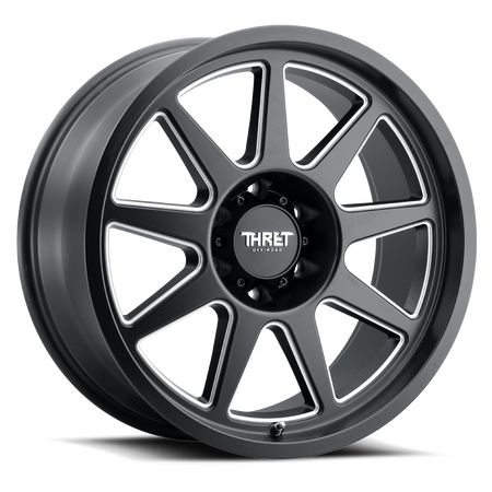 2021-2026 Ford Bronco Wheel - THRET Offroad 705 Flood Satin Black/Milled