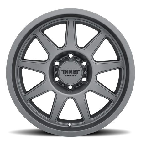 2021-2026 Ford Bronco Wheel - THRET Offroad 705 Flood Satin Gray Side View