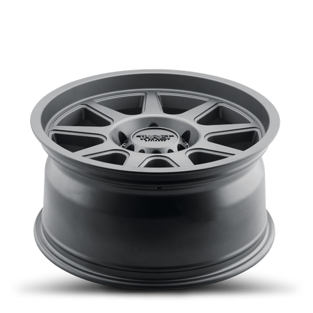 2021-2026 Ford Bronco Wheel - THRET Offroad 705 Flood Satin Gray Angle View