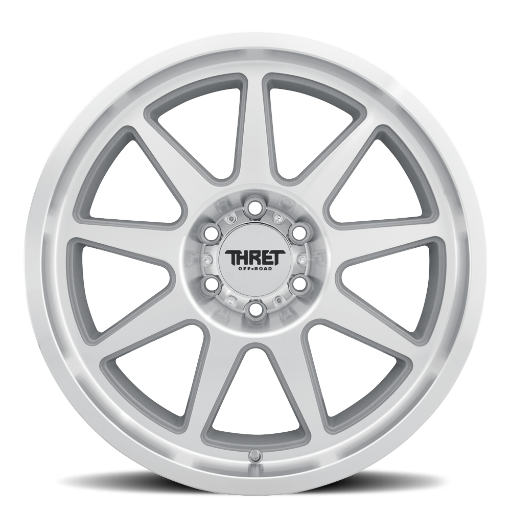 2021-2026 Ford Bronco Wheel - THRET Offroad 705 Flood Superfinish Side View