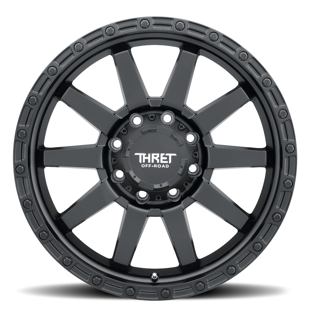 2021-2026 Ford Bronco Wheel - THRET Offroad 706 Freeze Satin Black Side View